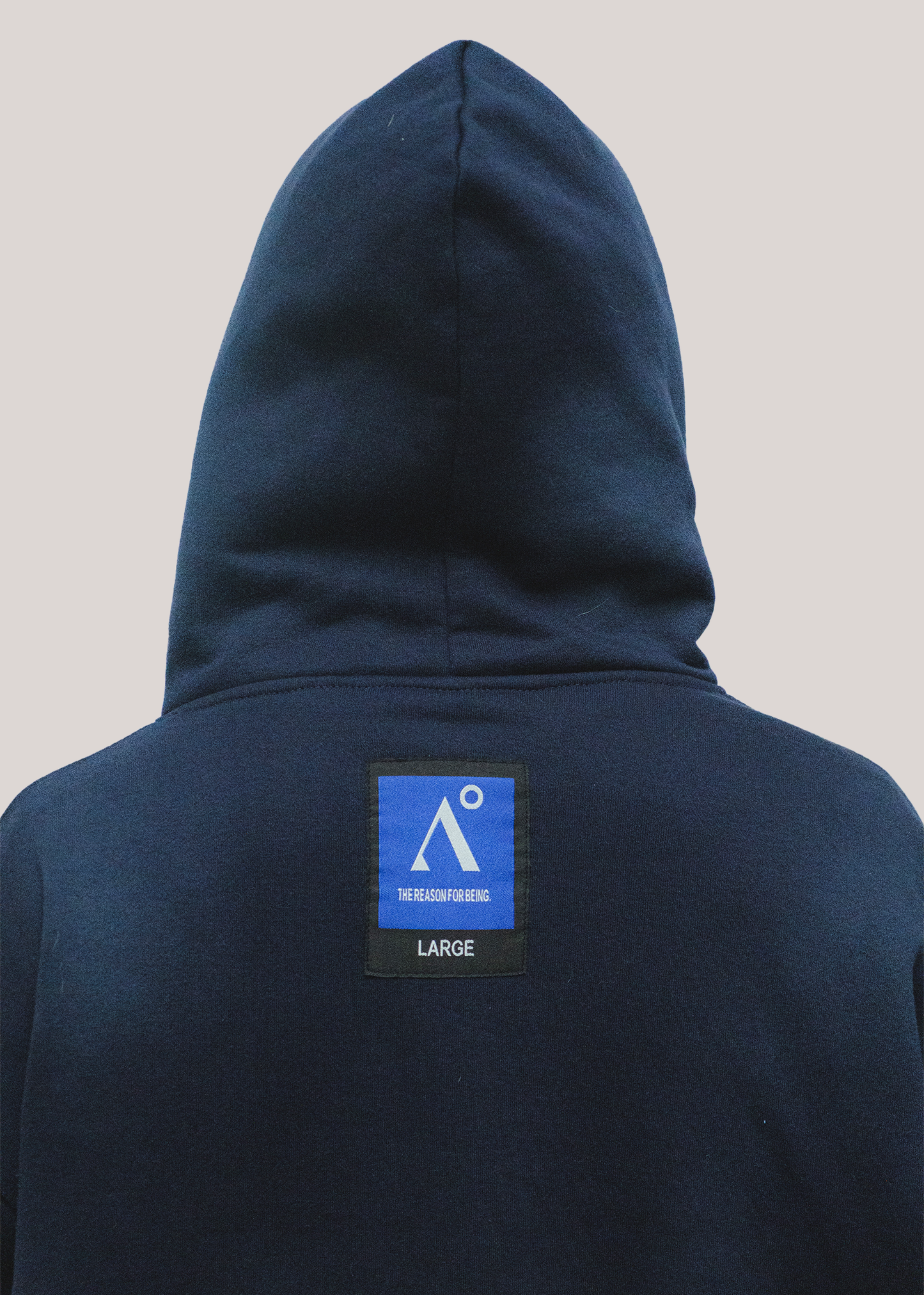 Denim Blue Reason For Being Pullover Hoodie