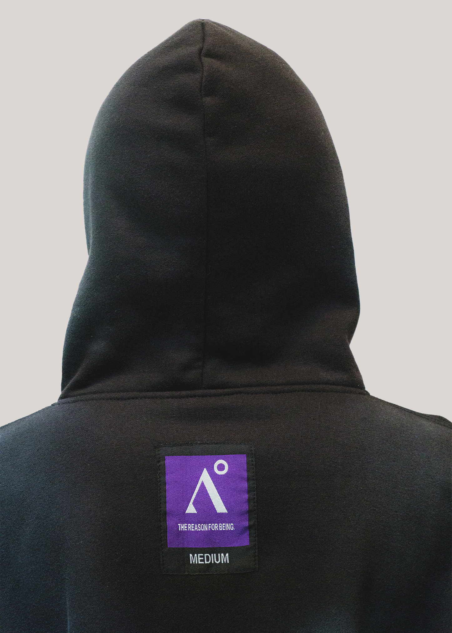 Black Reason For Being Pullover Hoodie